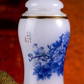 花開(kāi)富貴茶葉罐