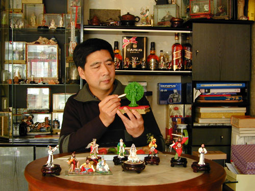 張寶琳——始終把面塑當作藝術(shù)品